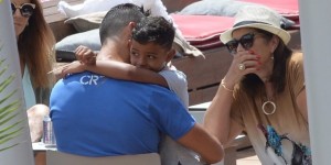 CODE: H SANTOS ***EXCLUSIVE*** Madeira island on July 23, 2016.  Portugese forward Cristiano Ronaldo with mother and son Cristianinho in the new Pestana CR7 Hotel after a visit to the new location of the CR7 museum dedicated his professional career at Funchal *****LEGAL NOTICE:  THIS IS SENSITIVE MATERIAL WITH MINORS. HIGHLY RECOMMENDS TO COVER NUDITY AND FACES OF MINORS, AND THAT PUBLISHER FULLFILLS DOMESTIC LEGAL REGULATIONS PROTECTING PRIVACY AND CHILDREN. Since the regulations of Privacy and Children protection might vary and be different in the countries around the Worldsupplies the original images, but asks the Publisher to follow the regulations of privacy and minors-protection laws in its country, and in any case highly recommends to difuminate or pixelate minors’ faces to preserv their privacy even if not required by publisher local law.  won't be responsable of the final usage of the photo, neither responsable of publications not following domestic ruling laws of privacy and minors-protection , and the publication will be sole responsability of the Publisher, who accepts this condition when contracting withor its agent at the time of purchasing and-or publishing this image. The Publisher has to follow its country regulations tending to protect minors, and is the sole responsable in the case of infringing local laws protecting minors.  The Publisher undertakes all responsability derived of publication, dischargingof any damage, claims, demands, or causes of action arising out of publication or connected in any way with user's publication of the material.******, Image: 294897419, License: Rights-managed, Restrictions: NO WEB USAGE, Model Release: no, Credit line: Profimedia, Look Press Agency