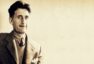 **  FILE ** Writer George Orwell poses in this undated photo at an unknown location. George Orwell's left-wing views and bohemian clothes led British police to label him a communist _ but the MI5 spy agency stepped in to correct that view, the writer's newly released security file reveals. The secret file the intelligence agency kept on the author from 1929 until his death in 1950 was declassified by the National Archives. (AP Photo)