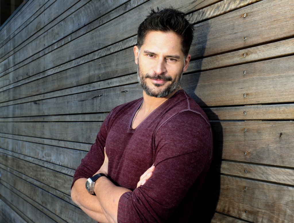 SYDNEY, AUSTRALIA - JULY 24: (EUROPE AND AUSTRALASIA OUT) American actor Joe Manganiello poses during a photo shoot on July 24, 2013 in Sydney, Australia. (Photo by John Appleyard/Newspix/Getty Images)