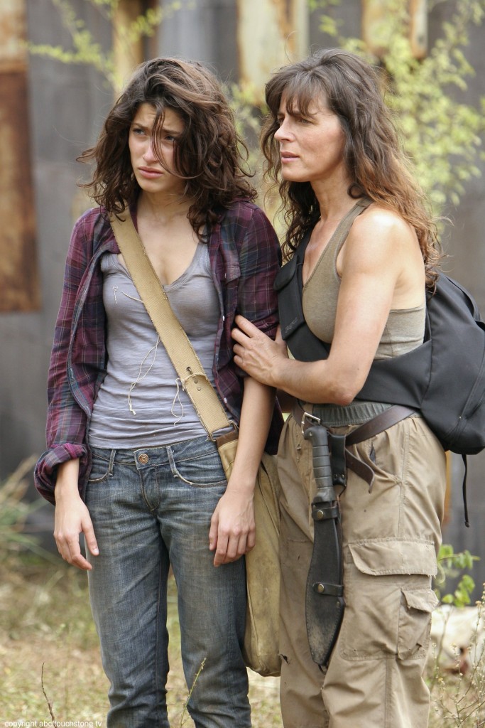 LOST - "Through the Looking Glass" - Jack and the castaways begin their efforts to make contact with Naomi's rescue ship, on the season finale of "Lost," WEDNESDAY, MAY 23 (9:00-11:00 p.m., ET), on the ABC Television Network. (ABC/MARIO PEREZ)TANIA RAYMONDE, MIRA FURLAN