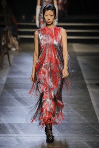 A model presenting a creation by Erdem   during the Spring-Summer 2018 fashion shows in London, UK - 9/18/17//Z-PIXEL-FORMULA_E_061/Credit:Pixelformula/SIPA/1709181825, Image: 349789742, License: Rights-managed, Restrictions: , Model Release: no, Credit line: Profimedia, TEMP Sipa Press